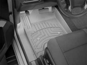GMC Yukon Floor Mat - Front - WeatherTech - FloorLiner HP - Grey - `15-`19