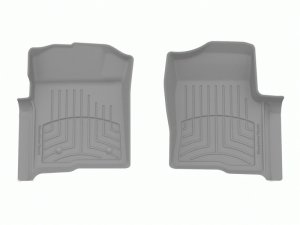 Ford F-150 Floor Mats - Front - WeatherTech - FloorLiner HP - Grey - `10-`27