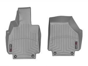 Audi R8 FloorLiner - Front - WeatherTech - DigitalFit - Grey - `08-`15