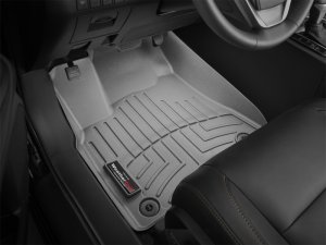 Toyota Highlander FloorLiner - Front - WeatherTech - DigitalFit - Grey - `14-`27 Toyota Highlander FloorLiner - Front - WeatherTech - DigitalFit - Grey - `14-`27