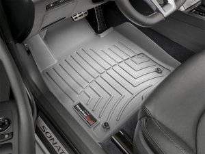 Hyundai Sonata Front FloorLiner - WeatherTech - DigitalFit - Grey - `15-`27