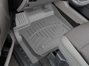 Ford F-150 Floor Liner - Front - WeatherTech - FloorLiner HP - Grey - `15-`27