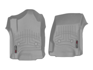 Chevrolet Silverado 1500 FloorLiner - Front - WeatherTech - DigitalFit - Grey - `14-`27