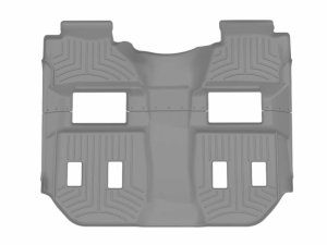 Cadillac Escalade ESV Floor Mat Set - Rear - WeatherTech - FloorLiner HP - Grey - `15-`20