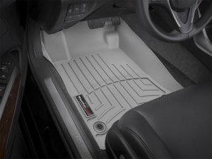 Acura TLX FloorLiner - Front - WeatherTech - DigitalFit - Grey - `15-`20