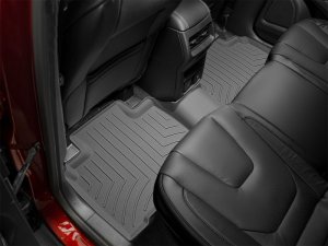 Ford Edge Floor Mats - Rear - WeatherTech - FloorLiner HP - Grey - `15-`27