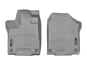 Honda Pilot FloorLiner - Front - WeatherTech - DigitalFit - Grey - `16-`27
