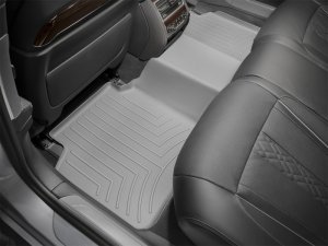BMW 7 Series FloorLiner - Rear - WeatherTech - DigitalFit - Grey - `16-`27