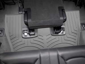 Audi Q7 Floor Mat Set - Rear - WeatherTech - FloorLiner HP - Grey - `17-`25