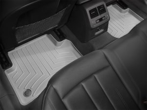 Audi A4 FloorLiner - Rear - WeatherTech - DigitalFit - Grey - `17-`27 Audi A4 FloorLiner - Rear - WeatherTech - DigitalFit - Grey - `17-`27