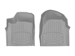 Dodge Durango Floor Mat Set - Front - WeatherTech - FloorLiner HP - Grey - `16-`27