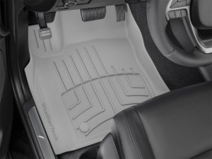 Dodge Durango Floor Mat Set - Front - WeatherTech - FloorLiner HP - Grey - `16-`27