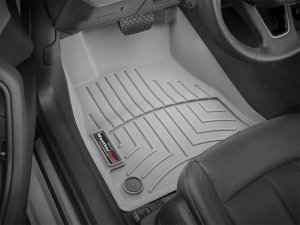 Audi A4 FloorLiner - Front - WeatherTech - DigitalFit - Grey - `17-`27 Audi A4 FloorLiner - Front - WeatherTech - DigitalFit - Grey - `17-`27