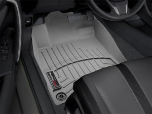 Honda Civic FloorLiner - Front - WeatherTech - DigitalFit - Grey - `16-`27