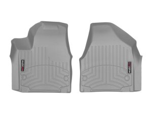 Chrysler Pacifica Floor Mats - Front - WeatherTech - DigitalFit - Grey - `17-`27