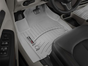 Chrysler Pacifica Floor Mats - Front - WeatherTech - DigitalFit - Grey - `17-`27