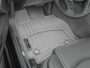 Cadillac CT6 FloorLiner - Front - WeatherTech - DigitalFit - Grey - `16-`27