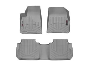 Cadillac XT5 FloorLiner - Front + Rear - WeatherTech - DigitalFit - Grey - `17-`27