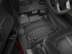 Honda Ridgeline FloorLiner - Front - WeatherTech - DigitalFit - Grey - `17-`27