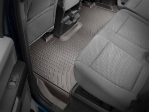 Ford F-250 FloorLiner - Rear - WeatherTech - DigitalFit - Cocoa - `17-`27