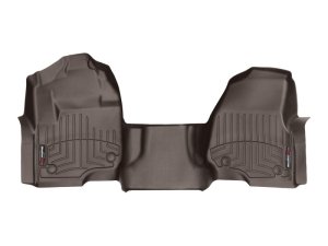 Ford F-250 Floor Mat - Front - WeatherTech - FloorLiner DigitalFit - Cocoa - `17-`27