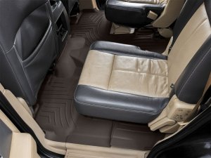 Ford Expedition 3D FloorMat - Rear - WeatherTech - FloorLiner HP - Cocoa - `07-`17