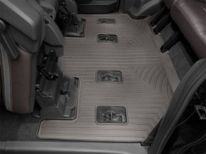Ford Expedition EL FloorLiner - Rear - WeatherTech - DigitalFit - Cocoa - `07-`14