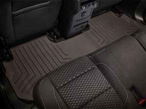 GMC Acadia Floor Mat - Rear - WeatherTech - FloorLiner HP - Cocoa - `17-`27