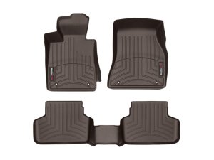 BMW 5-Series FloorLiner - Front + Rear - WeatherTech - DigitalFit - Cocoa - `17-`27 BMW 5-Series FloorLiner - Front + Rear - WeatherTech - DigitalFit - Cocoa - `17-`27
