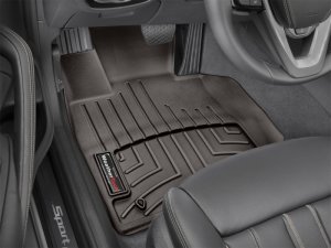 BMW 5 Series FloorLiner - Front - WeatherTech - DigitalFit - Cocoa - `17-`27