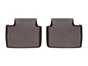 Porsche Panamera FloorLiner - Rear - WeatherTech - DigitalFit - Cocoa - `17-`27
