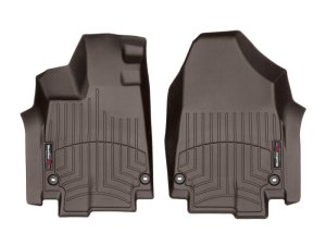 Honda Odyssey FloorLiner - Front - WeatherTech - DigitalFit - Cocoa - `18-`27