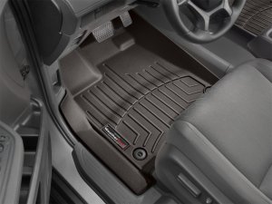 Honda Odyssey FloorLiner - Front - WeatherTech - DigitalFit - Cocoa - `18-`27