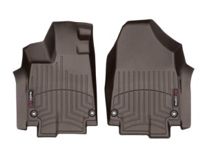 Honda Odyssey FloorLiner - Front - WeatherTech - DigitalFit - Cocoa - `18-`27