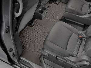 Honda Odyssey FloorLiner - Rear - WeatherTech - DigitalFit - Cocoa - `18-`27
