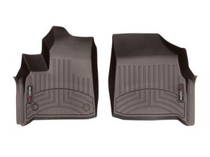 Chevrolet Traverse Floor Mat Set - Front - WeatherTech - FloorLiner DigitalFit - Cocoa - `18-`27