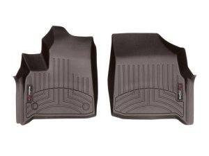 Chevrolet Traverse Floor Mat Set - Front - WeatherTech - FloorLiner DigitalFit - Cocoa - `18-`27