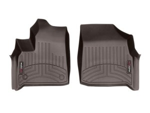 Chevrolet Traverse Floor Mat Set - Front - WeatherTech - FloorLiner DigitalFit - Cocoa - `18-`27