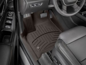 Chevrolet Traverse FloorLiner - Front - WeatherTech - FloorLiner HP - Cocoa - `18-`27