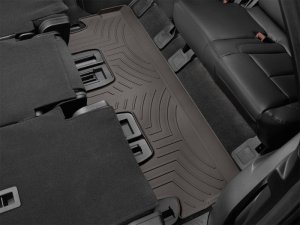 Ford Expedition MAX FloorLiner - Rear - WeatherTech - DigitalFit, Bench Seats - Cocoa - `18-`27