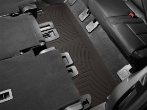 Ford Expedition Max Floor Mat - Rear - WeatherTech - FloorLiner HP - Cocoa - `18-`27