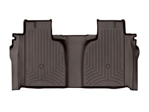Chevrolet Silverado 1500 Crew Cab FloorLiner - Rear - WeatherTech - DigitalFit - Cocoa - `19-`27