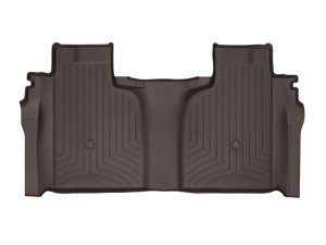 Chevrolet Silverado 1500 Crew Cab FloorLiner - Rear - WeatherTech - DigitalFit - Cocoa - `19-`27