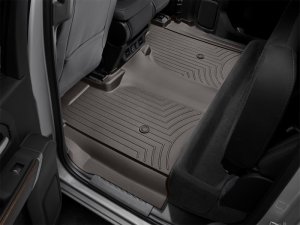 Chevrolet Silverado 1500 Crew Cab FloorLiner - Rear - WeatherTech - DigitalFit - Cocoa - `19-`27