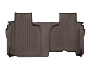 Chevrolet Silverado 1500 Floor Mat - Rear - WeatherTech - FloorLiner HP - Cocoa - `19-`27