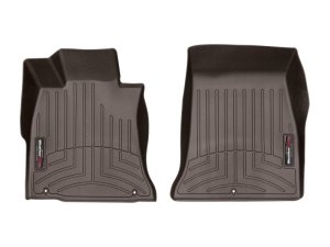 Genesis G70 FloorLiner - Front - WeatherTech - FloorLiner™ DigitalFit® - Cocoa - `19-`27