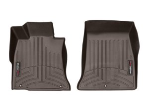 Genesis G70 FloorLiner - Front - WeatherTech - FloorLiner™ DigitalFit® - Cocoa - `19-`27