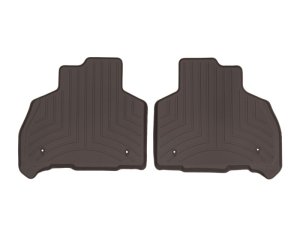 BMW X7 Floor Liners - Rear - WeatherTech - DigitalFit, 2 Piece - Cocoa - `19-`27