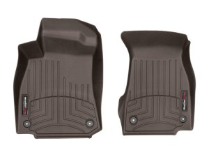 Audi A6 FloorLiner - Front - WeatherTech - DigitalFit - Cocoa - `19-`27