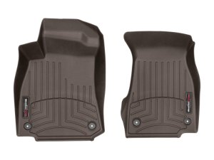 Audi A6 FloorLiner - Front - WeatherTech - DigitalFit - Cocoa - `19-`27